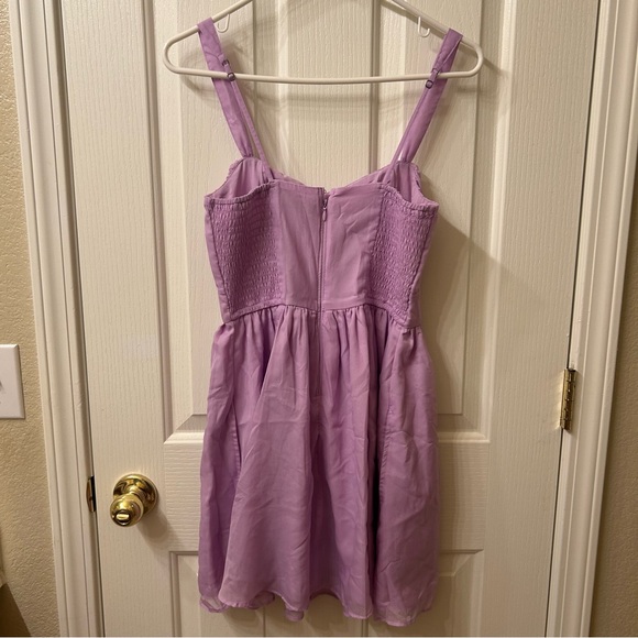Abercrombie & Fitch Purple Dress - Picture 3 of 3
